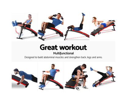 Weight Bench Sit up Bench Press Foldable Home Gym Equipment