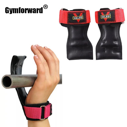 Cowhide Weight Lifting Sports Gloves Wrap Dumbbell Barbell Fitness Gym Gloves Musculation Wrist Strap Powerlifting Gym Equipment