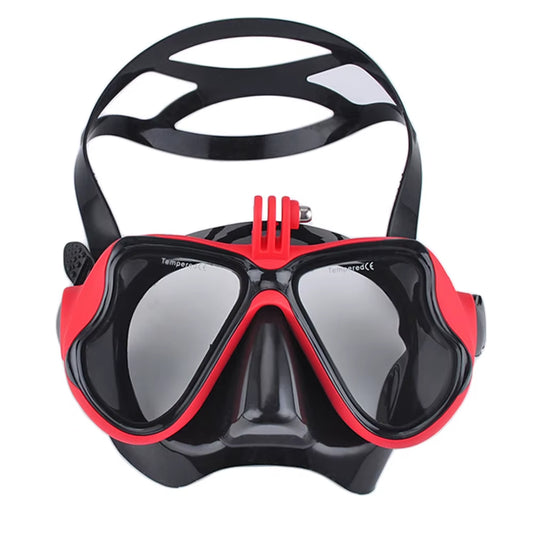 Professional Underwater Mask Camera Diving Mask Swimming Goggles Snorkel Scuba Diving Camera Holder for Gopro