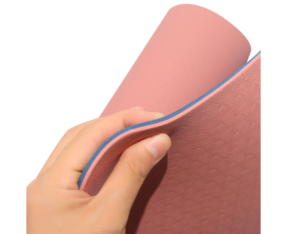 Yoga Mat Thick Wide Non-Slip Exercise Fitness Pilate Gym Dance Sports Pad