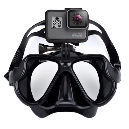 Professional Underwater Mask Camera Diving Mask Swimming Goggles Snorkel Scuba Diving Camera Holder for Gopro