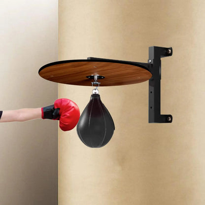 Speed Bag Boxing Punching Bag Wall Mount Boxing Reflex Ball Heavy Duty Boxing Speed Ball Set for Sparring Exercise