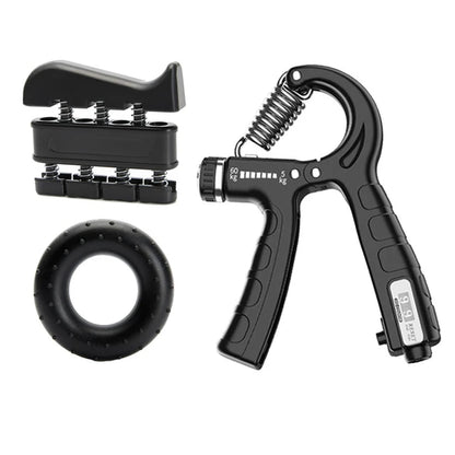 Adjustable 5-60Kg Heavy Hand Gripper Fitness Hand Exerciser Grip Wrist Training Finger Gripper Hand Strengthener for Patient