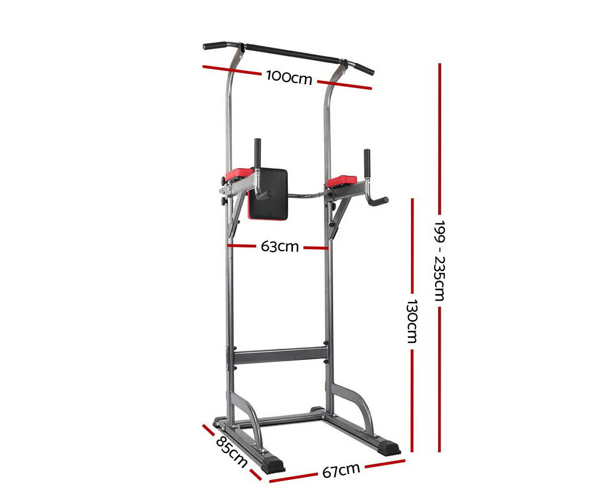 Weight Bench Chin up Tower Bench Press Home Gym Wokout 200Kg Capacity